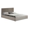 347 000012 9 OLYMPUS pakoworld double bed in wenge color 140x200cmIndoor furniture > Beds
