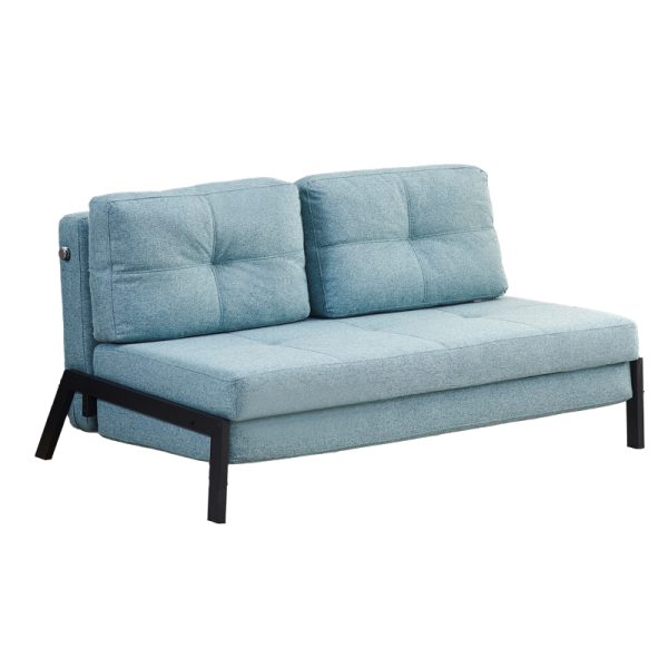 347 000018 10 Sofa-bed Hafrene pakoworld fabric in petrol color 151x94x71cmIndoor furniture > Sofas-bed