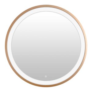 349 000005 11 Mirror Led Starli Inart in bronze shade D70x5.5cmIndoor furniture > Home organization > Bathroom > Mirrors