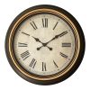 349 000012 11 Wall deco Excore pakoworld pine wood in natural color and black metal 111x3x25cmDecoration > Decorations > Wall Decorations