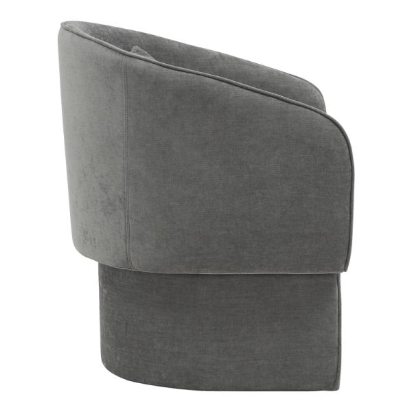 350 000003 2 2 Armchair Playmob pakoworld fabric in gray shade 69x65x79cmIndoor furniture > Living room armchairs