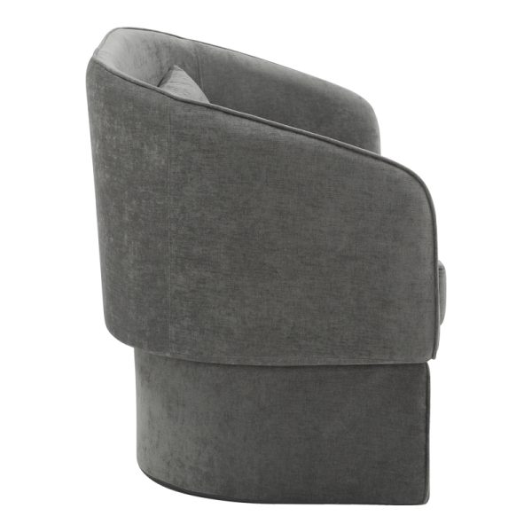 350 000006 2 2 Two-seater sofa Playmob pakoworld gray fabric 128x65x79cmIndoor furniture > Sofas