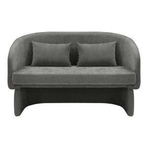 350 000006 3 2 Two-seater sofa Playmob pakoworld gray fabric 128x65x79cmIndoor furniture > Sofas