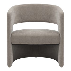 350 000007 3 2 Leicy pakoworld fabric armchair in gray-beige shade 69x63x76.5cmIndoor furniture > Living room armchairs