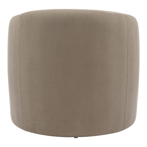 350 000011 4 2 Barken armchair pakoworld fabric in gray-beige shade 77x74.5x73cmIndoor furniture > Living room armchairs