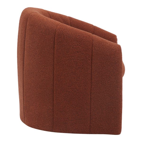 350 000015 3 2 Fassy armchair pakoworld boucle fabric in tile shade 80x66x80cmIndoor furniture > Living room armchairs