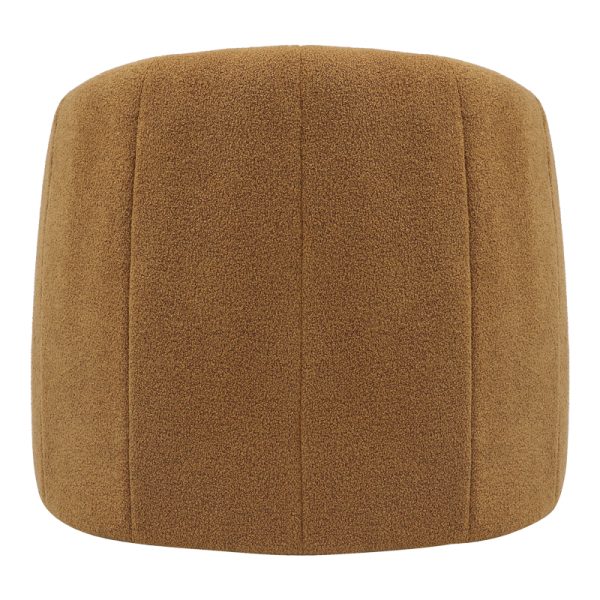 350 000016 4 2 Fassy armchair pakoworld boucle fabric in mustard shade 80x66x80cmIndoor furniture > Living room armchairs