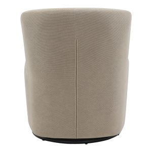 350 000020 4 4 Swish rotating armchair pakoworld boucle fabric in beige shade 63x76x76.5cmIndoor furniture > Living room armchairs