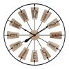 351 000015 3 Wall decoration Jemiole Inart metal in gold-grey shade 106x53x9.5cmDecoration > Decorations > Wall Decorations