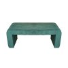 353 000011 2 Daph Inart trunk stool set of 2 velvet in beige and white shadeIndoor furniture > Stools