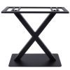 355 000001 9 Table base bar Closet pakoworld metal white-black D40x108cmProfessional furniture > Table Bases
