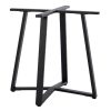 355 000003 4 Table base bar Closet pakoworld metal white-black D40x108cmProfessional furniture > Table Bases