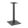 355 000005 7 Icina Ι pakoworld pu reception chair on wheels in black shade 58x54x102-123cmProfessional furniture