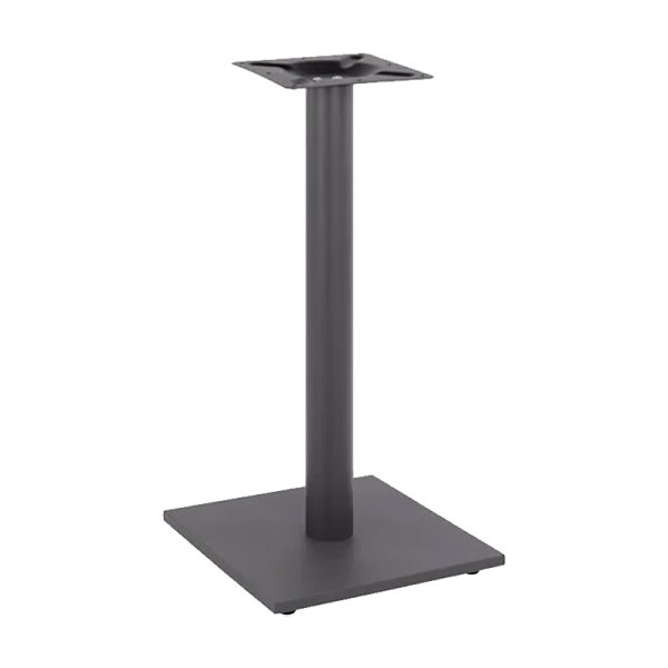 355 000005 7 Batan pakoworld metal table base in black shade 40x40x94cmProfessional furniture > Table Bases