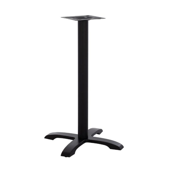 355 000008 2 Steko pakoworld metal table base in black shade 48x48x94cmProfessional furniture > Table Bases
