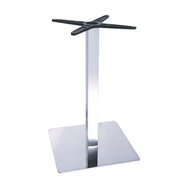 355 000009 7 Galax pakoworld aluminum table base in silver shade 45x45x72cmProfessional furniture > Table Bases