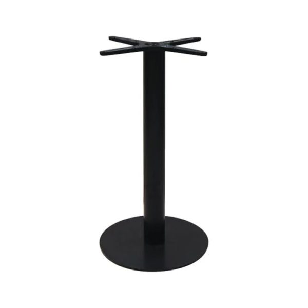 355 000015 4 Stada pakoworld metal table base in black shade D40x108cmProfessional furniture > Table Bases