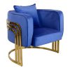 357 000006 6 Verona pakoworld 2 pieces sofa set petrol fabric with beige colored cushionsIndoor furniture > Sofas & Armchairs - Pre Order