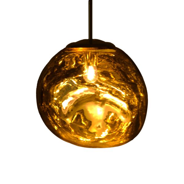 358 000003 2 2 Ceiling light Gloine pakoworld E27 in gold color D28x60cmLighting > Ceiling