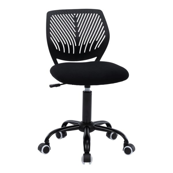 360 000013 5 Kid's office chair Kador pakoworld fabric mesh in black color 52x52x72-84cmOffice furniture > Office chair for children
