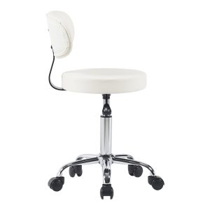 360 000017 2 9 Mafeshi pakoworld pu office-work chair on wheels in white shade 45x44x70-82cmOffice furniture > Office chair for children