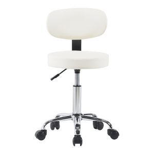 360 000017 3 9 Mafeshi pakoworld pu office-work chair on wheels in white shade 45x44x70-82cmOffice furniture > Office chair for children