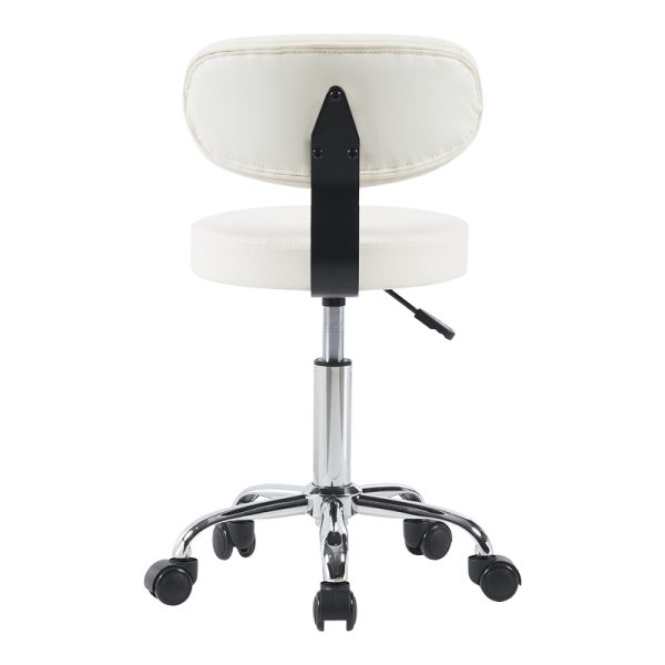 360 000017 4 9 Mafeshi pakoworld pu office-work chair on wheels in white shade 45x44x70-82cmOffice furniture > Office chair for children
