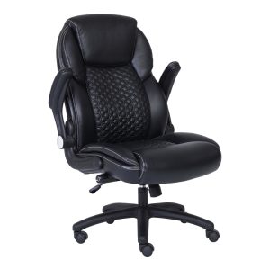360 000022 2 6 Desain pakoworld pu manager kantor kursi marwarna hitam 74x73x108-116cmOffice furniture > Manager office chairs