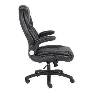 360 000022 3 6 Desain pakoworld pu manager kantor kursi marwarna hitam 74x73x108-116cmOffice furniture > Manager office chairs