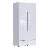 361 000017 6 Festa I kitchen unit pakoworld melamine in sonoma color and kitchen counter in light grey color 100x60x85cmIndoor furniture > Home organization > Kitchen