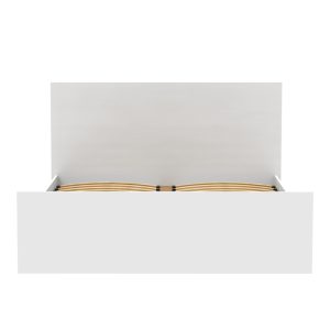 361 000025 2 2 Double bed Toscana pakoworld in white color 160x200cmIndoor furniture > Beds