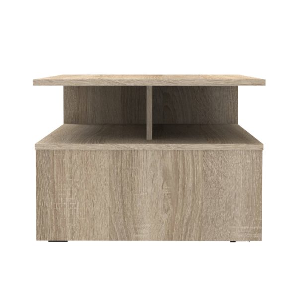 361 000031 2 6 Coffee table Kolya pakoworld in sonoma color 90x60x42.3cmIndoor furniture > Coffee tables