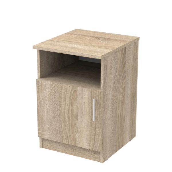 361 000033 11 Galdi pakoworld bedside table in sonoma color 40x45x60cmIndoor furniture > Bedside tables