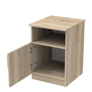 361 000033 2 8 Galdi pakoworld bedside table in sonoma color 40x45x60cmIndoor furniture > Bedside tables
