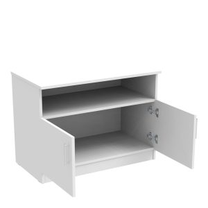 361 000036 2 3 Galdow pakoworld low cabinet in white color 80x45x60cmDecoration > Carpets - Rugs > Entrance