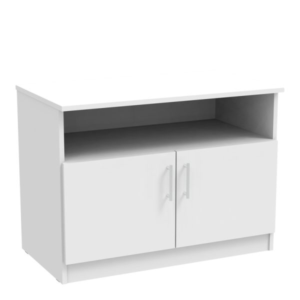 361 000036 5 Galdow pakoworld low cabinet in white color 80x45x60cmDecoration > Carpets - Rugs > Entrance
