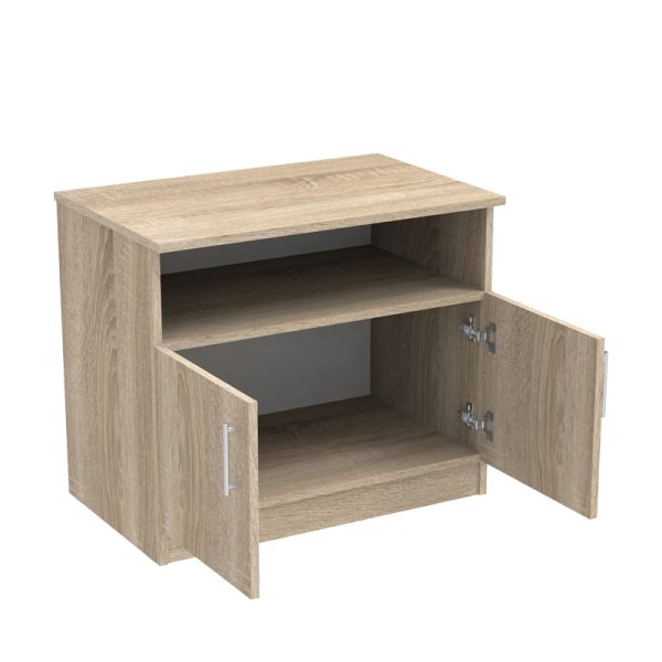361 000037 2 3 Galdow pakoworld low cabinet in sonoma color 80x45x60cmDecoration > Carpets - Rugs > Entrance