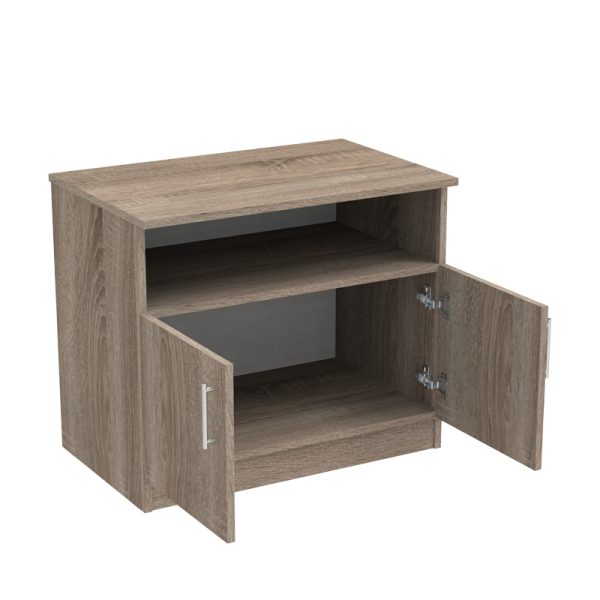 361 000038 2 4 Galdow pakoworld low cabinet in Sonoma Truffle color 80x45x60cmDecoration > Carpets - Rugs > Entrance