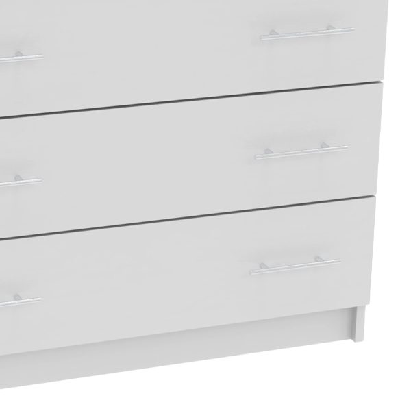 361 000040 3 2 Chest of drawers Kumode pakoworld in white color 80x45x85cmIndoor furniture > Drawers-consoles