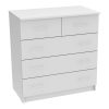 361 000040 4 Bookcase Bookel pakoworld in walnut color 59.6x27.5x60.4cmIndoor furniture > Bookshelves