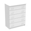 361 000043 5 Quina pakoworld bookcase in anthracite shade 100x30x150cmIndoor furniture > Bookshelves