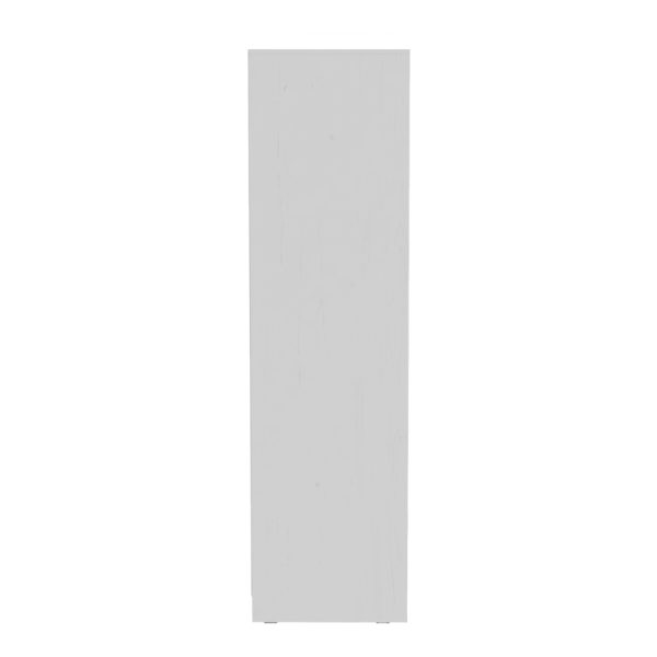 361 000053 4 4 Aparador pakoworld two-leaf sliding wardrobe with mirror in white color 180x60x220cmIndoor furniture > Wardrobes
