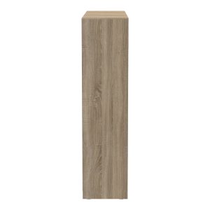 361 000054 4 6 Aparador I pakoworld two-leaf sliding wardrobe with mirror in sonoma color 240x60x240cmIndoor furniture > Wardrobes