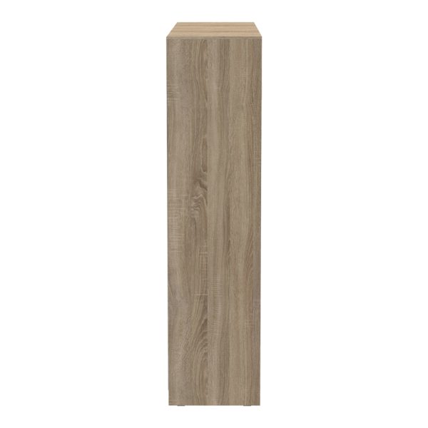361 000054 4 6 Aparador I pakoworld two-leaf sliding wardrobe with mirror in sonoma color 240x60x240cmIndoor furniture > Wardrobes