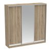 361 000054 9 Galdi pakoworld bedside table in sonoma color 40x45x60cmIndoor furniture > Bedside tables