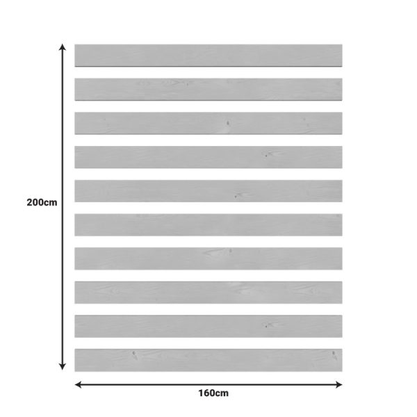 362 000010 2 3 Set 10pieces bed slats for 160x200cm Comcie/Elencia/Monakol/Canter pakoworld bedIndoor furniture > Beds