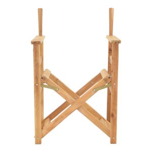 363 000002 3 5 Director's armchair frame Kompa pakoworld solid beech wood in natural color 56.5x54x88cmOutdoor furniture > Garden chair