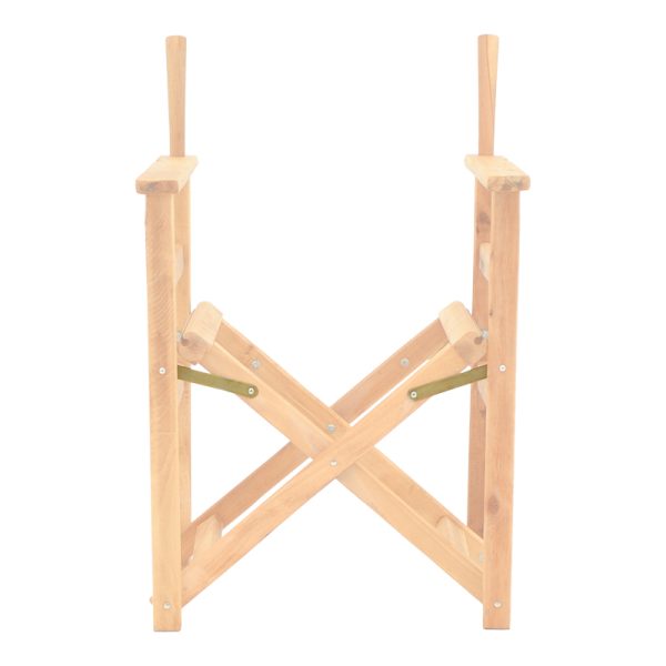 363 000003 3 6 Director's armchair frame Kompa pakoworld solid beech wood inpainted wood color 56.5x54x88cmOutdoor furniture > Garden chair