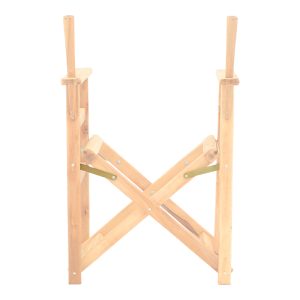 363 000003 4 6 Director's armchair frame Kompa pakoworld solid beech wood inpainted wood color 56.5x54x88cmOutdoor furniture > Garden chair