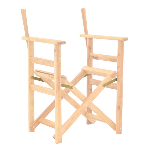 363 000003 9 Director's armchair frame Kompa pakoworld solid beech wood inpainted wood color 56.5x54x88cmOutdoor furniture > Garden chair